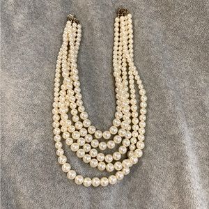 Faux pearls
